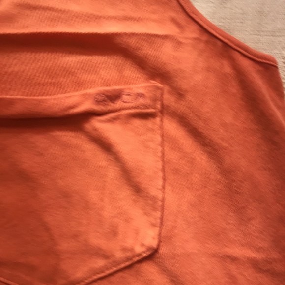 RVCA Orange Racer Back Tank - Picture 4 of 5